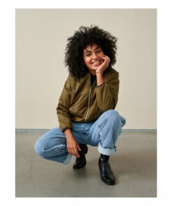 Belay Teddy Reversible Jacket - Women's Collection - Ecru Bellerose Fashion Adult -Bellerose Elegant Shop belay teddy reversible jacket women s collection belay teddy reversible jacket women s collection ecru bellerose fashion adult 5