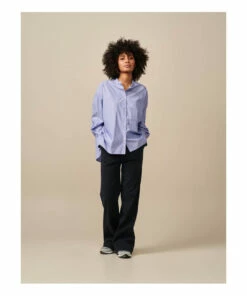 Blouse Gorky Stripe - Women's Collection - Blue Bellerose Fashion Adult -Bellerose Elegant Shop blouse gorky stripe women s collection blouse gorky stripe women s collection blue bellerose fashion adult 3