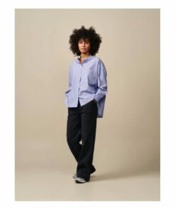 Blouse Gorky Stripe - Women's Collection - Blue Bellerose Fashion Adult -Bellerose Elegant Shop blouse gorky stripe women s collection blouse gorky stripe women s collection blue bellerose fashion adult 4