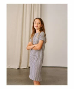 Cath Striped Dress White Bellerose Fashion Teen, Children 10 Cath Striped Dress White Bellerose Fashion Teen, Children -Bellerose Elegant Shop cath striped dress white bellerose fashion teen children 2