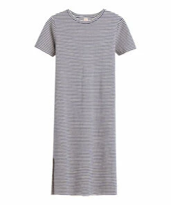 Cath Striped Dress White Bellerose Fashion Teen, Children