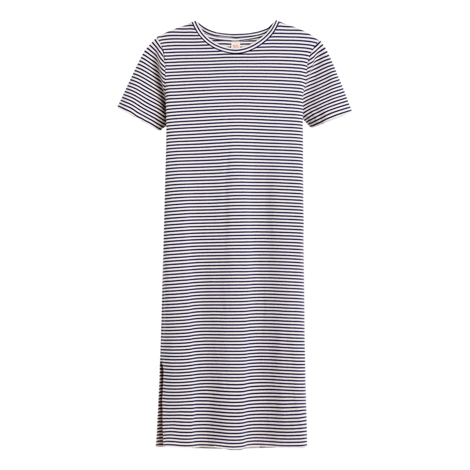 Cath Striped Dress White Bellerose Fashion Teen, Children 1 Cath Striped Dress White Bellerose Fashion Teen, Children