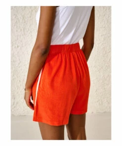 Chania Terry Cloth Shorts - Women’s Collection - Red Bellerose Fashion Adult -Bellerose Elegant Shop chania terry cloth shorts women rsquo s collection red bellerose fashion adult 4