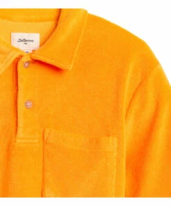 Clim Terry Cloth Polo Shirt Orange Bellerose Fashion Teen, Children 12 Clim Terry Cloth Polo Shirt Orange Bellerose Fashion Teen, Children -Bellerose Elegant Shop clim terry cloth polo shirt orange bellerose fashion teen children 5
