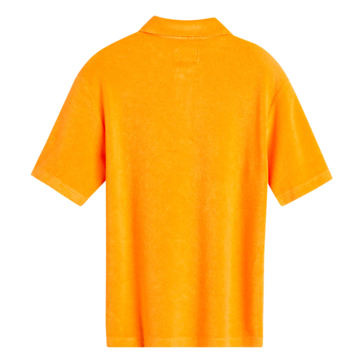 Clim Terry Cloth Polo Shirt Orange Bellerose Fashion Teen, Children 7 Clim Terry Cloth Polo Shirt Orange Bellerose Fashion Teen, Children - Image 7