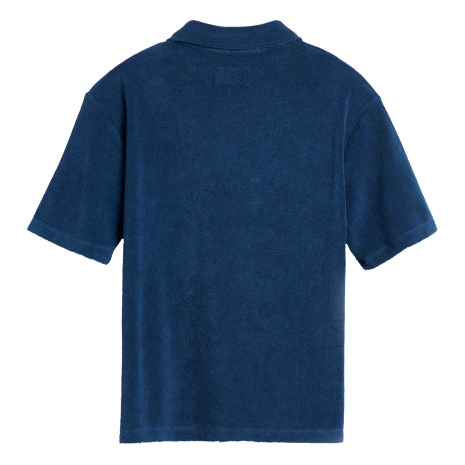 Clim Terry Cloth Polo Shirt Peacock blue Bellerose Fashion Teen, Children 9 Clim Terry Cloth Polo Shirt Peacock blue Bellerose Fashion Teen, Children - Image 9