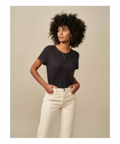 Covi T-shirt - Women's Collection - Black Bellerose Fashion Adult -Bellerose Elegant Shop covi t shirt women s collection covi t shirt women s collection black bellerose fashion adult 2