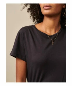 Covi T-shirt - Women's Collection - Black Bellerose Fashion Adult -Bellerose Elegant Shop covi t shirt women s collection covi t shirt women s collection black bellerose fashion adult 5