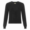 Datti Angora Jumper - Women's Collection - Black Bellerose Fashion Adult