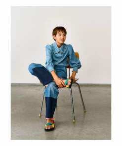 Denim Shirt Blue Bellerose Fashion Teen, Children -Bellerose Elegant Shop denim shirt blue bellerose fashion teen children 3