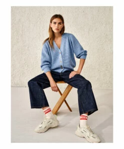 Dosany Cardigan - Women’s Collection - Blue Bellerose Fashion Adult 10 Dosany Cardigan - Women’s Collection - Blue Bellerose Fashion Adult -Bellerose Elegant Shop dosany cardigan women rsquo s collection blue bellerose fashion adult 4