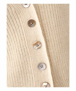 Dosany Cardigan - Women&rsquo;s Collection - Ecru Bellerose Fashion Adult -Bellerose Elegant Shop dosany cardigan women rsquo s collection ecru bellerose fashion adult 3