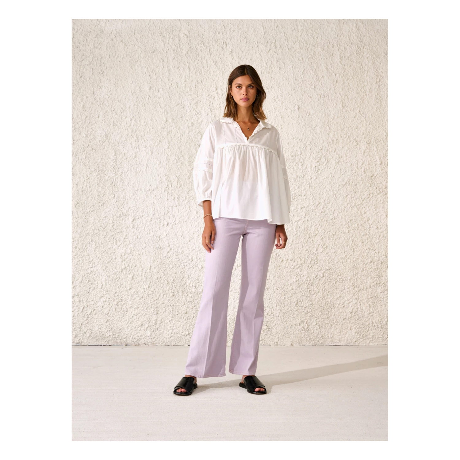 Doushka Blouse - Women’s Collection - Natural Bellerose Fashion Adult 2 Doushka Blouse - Women’s Collection - Natural Bellerose Fashion Adult - Image 2