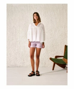 Doushka Blouse - Women’s Collection - Natural Bellerose Fashion Adult