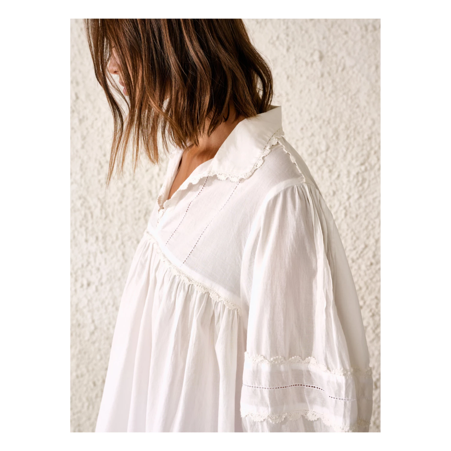 Doushka Blouse - Women’s Collection - Natural Bellerose Fashion Adult 4 Doushka Blouse - Women’s Collection - Natural Bellerose Fashion Adult - Image 4