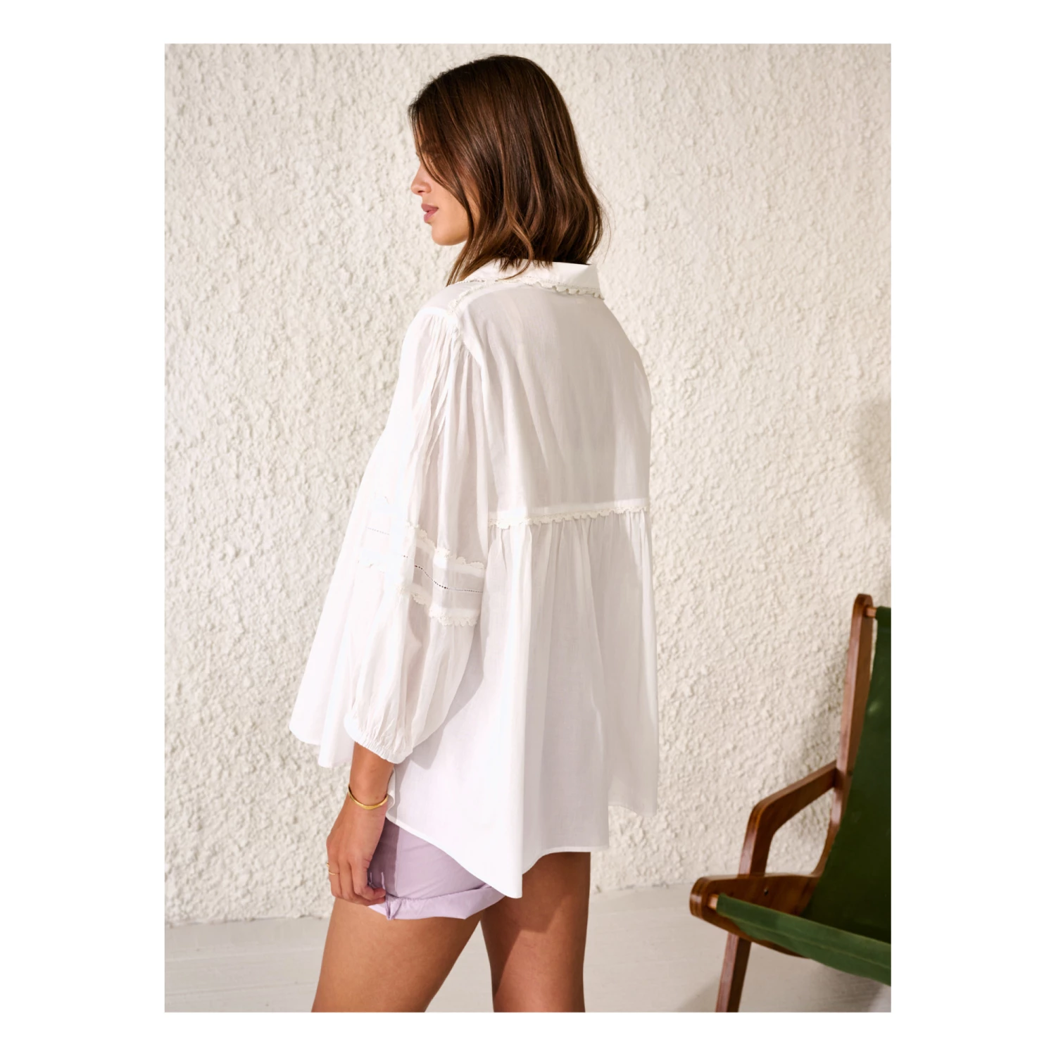 Doushka Blouse - Women’s Collection - Natural Bellerose Fashion Adult 7 Doushka Blouse - Women’s Collection - Natural Bellerose Fashion Adult - Image 7