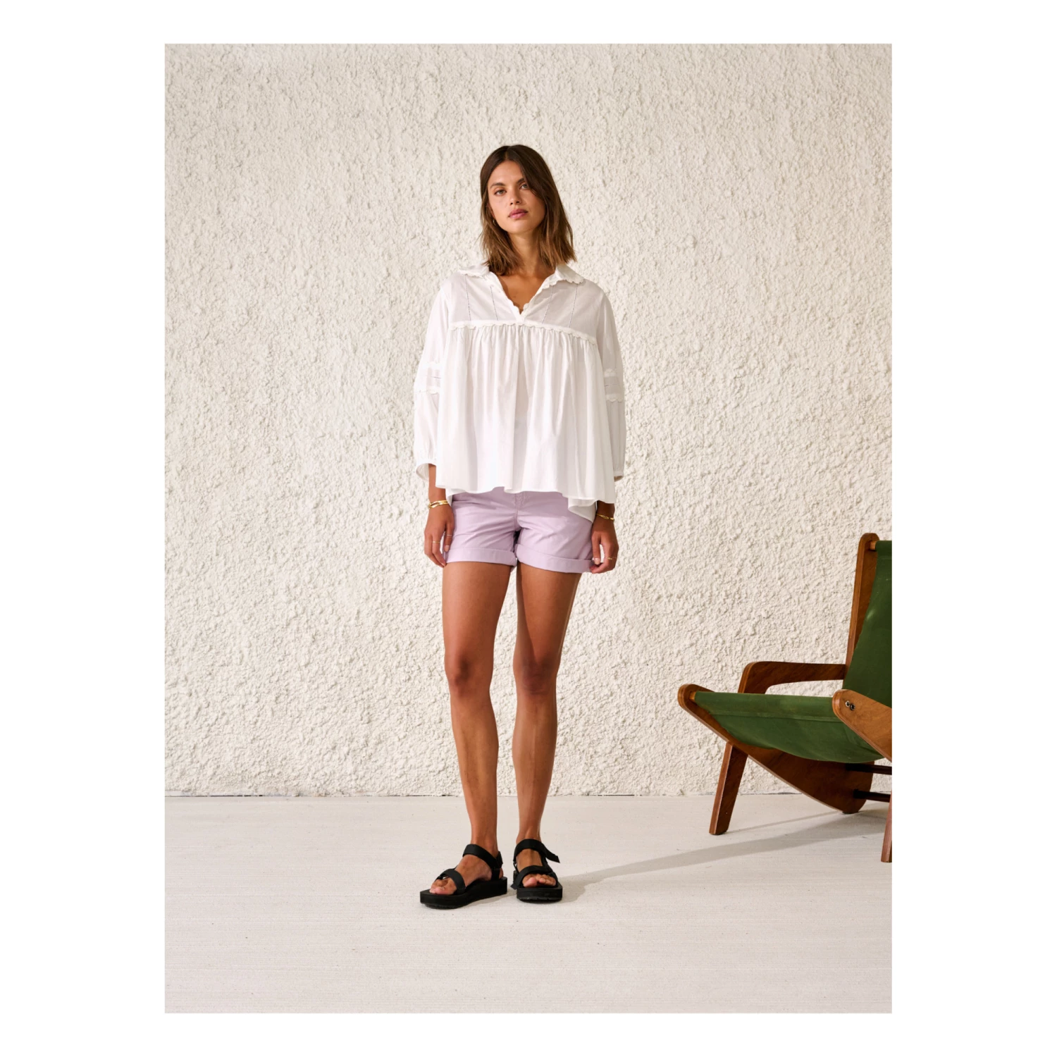 Doushka Blouse - Women’s Collection - Natural Bellerose Fashion Adult 1 Doushka Blouse - Women’s Collection - Natural Bellerose Fashion Adult