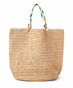 Eleonor Raffia Tote Bag - Women’s Collection - Natural Bellerose Fashion Adult