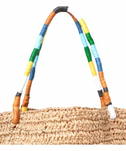 Eleonor Raffia Tote Bag - Women’s Collection - Natural Bellerose Fashion Adult -Bellerose Elegant Shop eleonor raffia tote bag women rsquo s collection natural bellerose fashion adult 3