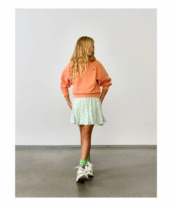 Fade Sweatshirt Orange Bellerose Fashion Teen, Children 14 Fade Sweatshirt Orange Bellerose Fashion Teen, Children -Bellerose Elegant Shop fade sweatshirt orange bellerose fashion teen children 5