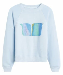 Fade Sweatshirt Pale blue Bellerose Fashion Teen, Children