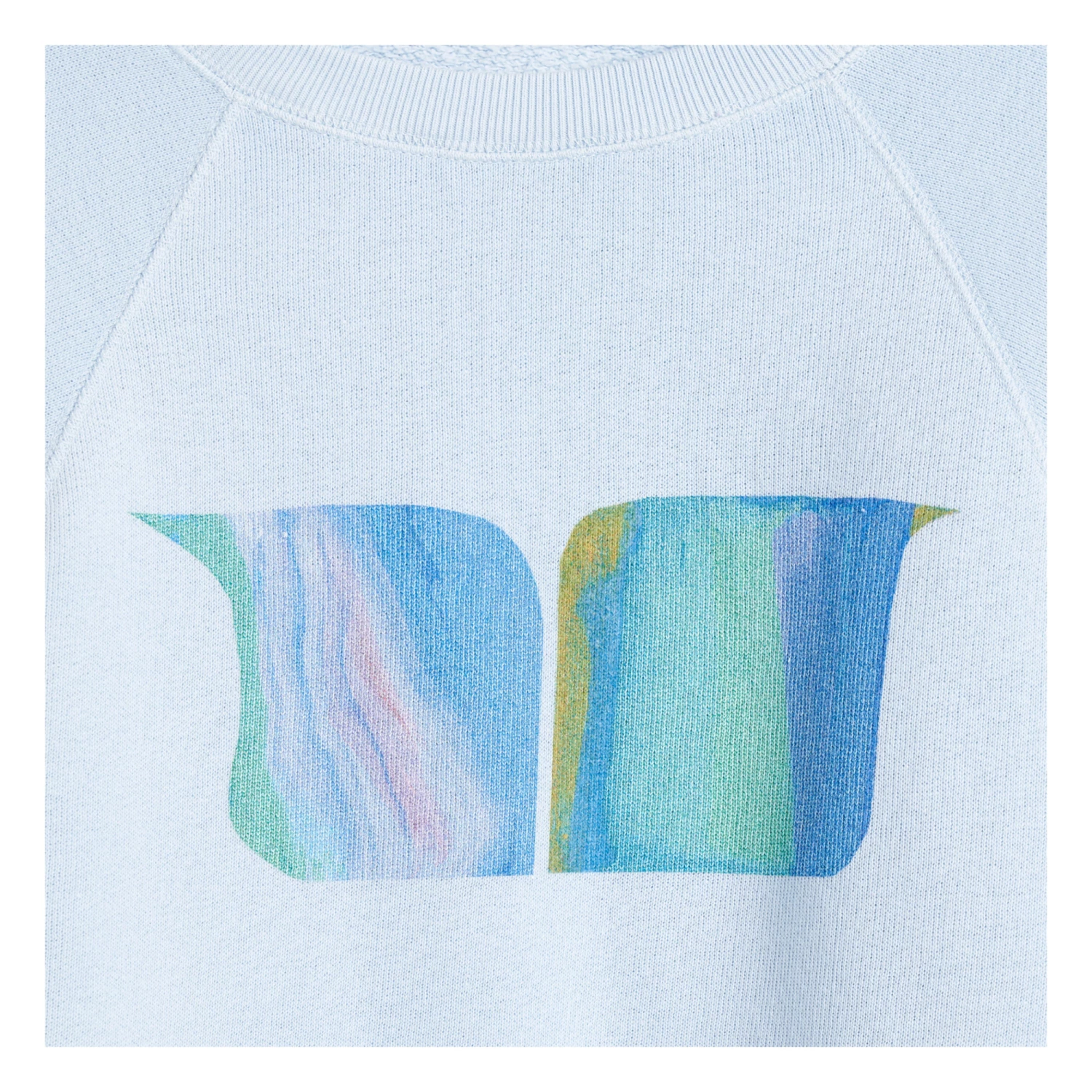 Fade Sweatshirt Pale blue Bellerose Fashion Teen, Children 6 Fade Sweatshirt Pale blue Bellerose Fashion Teen, Children - Image 6