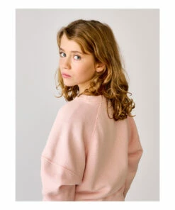 Fade Sweatshirt Pink Bellerose Fashion Teen, Children -Bellerose Elegant Shop fade sweatshirt pink bellerose fashion teen children 2