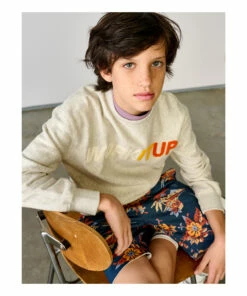 Fago Sweatshirt Light grey Bellerose Fashion Teen, Children 10 Fago Sweatshirt Light grey Bellerose Fashion Teen, Children -Bellerose Elegant Shop fago sweatshirt light grey bellerose fashion teen children 3