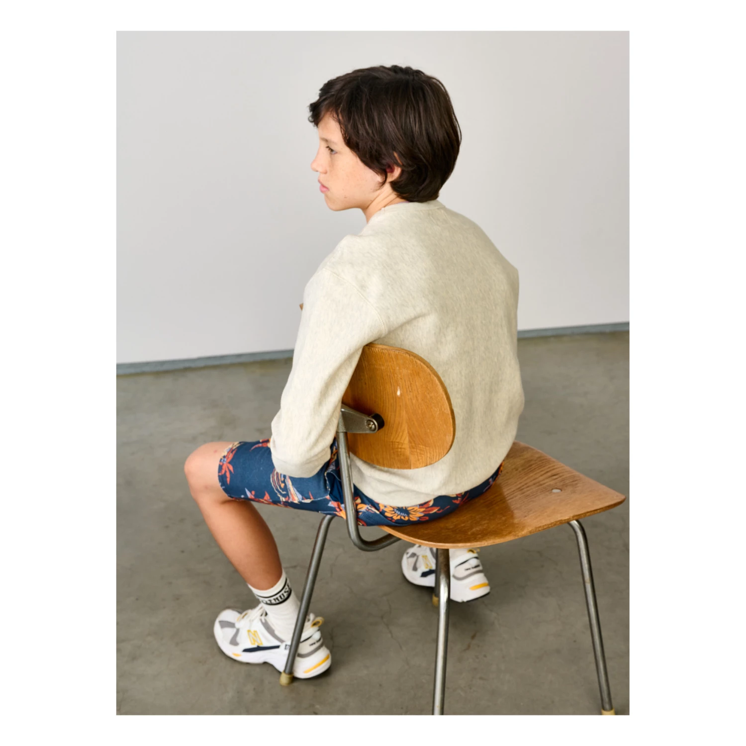 Fago Sweatshirt Light grey Bellerose Fashion Teen, Children 7 Fago Sweatshirt Light grey Bellerose Fashion Teen, Children - Image 7