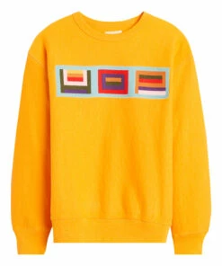 Fago Sweatshirt Orange Bellerose Fashion Teen, Children