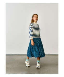 Fash Striped Sweatshirt Navy blue Bellerose Fashion Teen, Children -Bellerose Elegant Shop fash striped sweatshirt navy blue bellerose fashion teen children 2