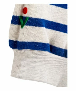 Fash Striped Sweatshirt Navy blue Bellerose Fashion Teen, Children -Bellerose Elegant Shop fash striped sweatshirt navy blue bellerose fashion teen children 6