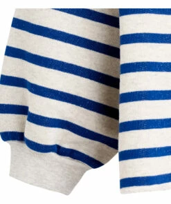 Fash Striped Sweatshirt Navy blue Bellerose Fashion Teen, Children -Bellerose Elegant Shop fash striped sweatshirt navy blue bellerose fashion teen children 7