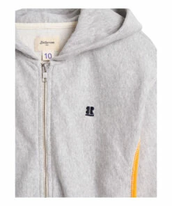 Faz Zip-Up Hoodie Grey Bellerose Fashion Teen, Children -Bellerose Elegant Shop faz zip up hoodie grey bellerose fashion teen children 5