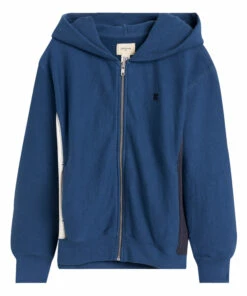 Faz Zip-Up Hoodie Peacock blue Bellerose Fashion Teen, Children