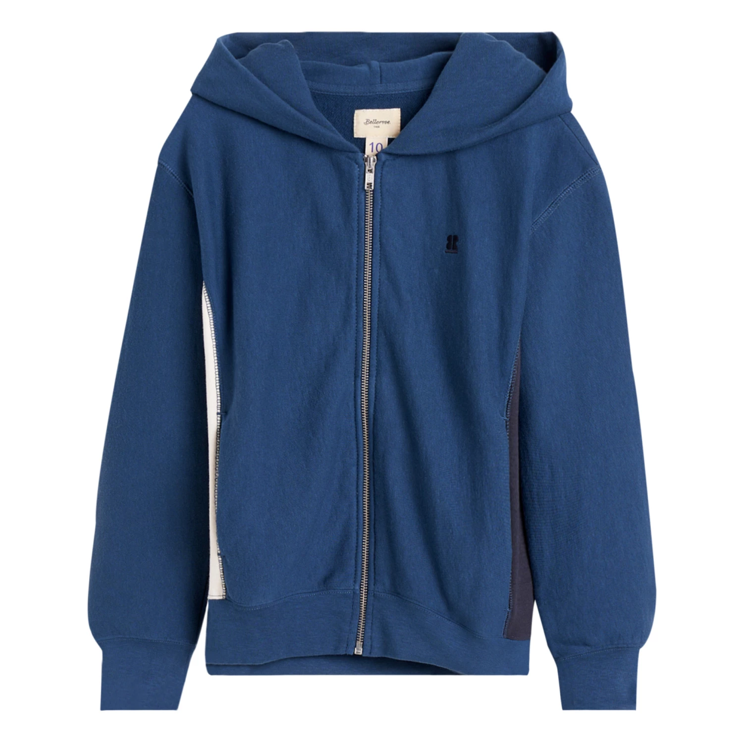 Faz Zip-Up Hoodie Peacock blue Bellerose Fashion Teen, Children 1 Faz Zip-Up Hoodie Peacock blue Bellerose Fashion Teen, Children
