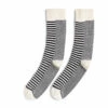 Feaven Striped Socks - Women’s Collection - Black Bellerose Fashion Adult