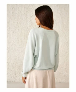 Fella Sweatshirt - Women’s Collection - Light blue Bellerose Fashion Adult -Bellerose Elegant Shop fella sweatshirt women rsquo s collection light blue bellerose fashion adult 6