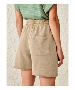 Figui Fleece Shorts - Women&rsquo;s Collection - Beige Bellerose Fashion Adult -Bellerose Elegant Shop figui fleece shorts women rsquo s collection beige bellerose fashion adult 5