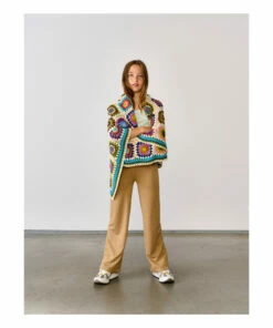 Fiona Trousers Beige Bellerose Fashion Teen, Children -Bellerose Elegant Shop fiona trousers beige bellerose fashion teen children 4