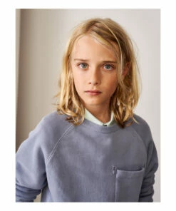 Fiuk Jumper Grey blue Bellerose Fashion Teen, Children -Bellerose Elegant Shop fiuk jumper grey blue bellerose fashion teen children 5