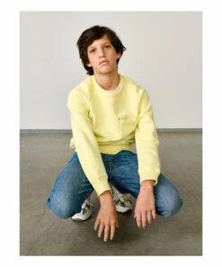 Fiuk Jumper Pale yellow Bellerose Fashion Teen, Children -Bellerose Elegant Shop fiuk jumper pale yellow bellerose fashion teen children 4