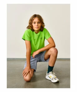 Fluk Organic Cotton Shorts Lilac Bellerose Fashion Teen, Children -Bellerose Elegant Shop fluk organic cotton shorts lilac bellerose fashion teen children 2