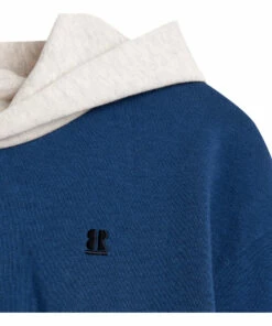 Food Pocket Hoodie Peacock blue Bellerose Fashion Teen, Children -Bellerose Elegant Shop food pocket hoodie peacock blue bellerose fashion teen children 5