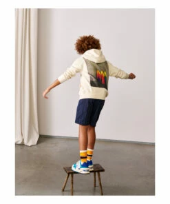 Food Surf Hoodie Off white Bellerose Fashion Teen, Children -Bellerose Elegant Shop food surf hoodie off white bellerose fashion teen children 5