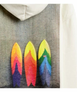 Food Surf Hoodie Off white Bellerose Fashion Teen, Children -Bellerose Elegant Shop food surf hoodie off white bellerose fashion teen children 7