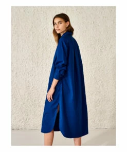Gaby Shirt Dress - Women's Collection - Blue Bellerose Fashion Adult -Bellerose Elegant Shop gaby shirt dress women s collection blue bellerose fashion adult 3