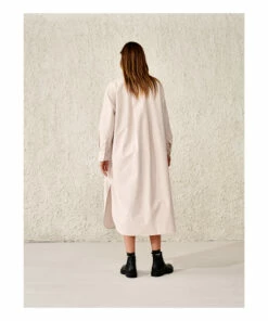 Gaby Striped Shirt Dress - Women’s Collection - Lilac Bellerose Fashion Adult -Bellerose Elegant Shop gaby striped shirt dress women rsquo s collection lilac bellerose fashion adult 6