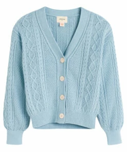 Gehce Cardigan Blue Bellerose Fashion Teen, Children