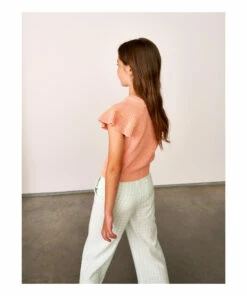 Geheli T-shirt Pink Bellerose Fashion Teen, Children -Bellerose Elegant Shop geheli t shirt pink bellerose fashion teen children 5